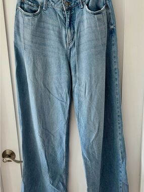 Lucky Brand Light Blue Denim Wide Leg Jeans
